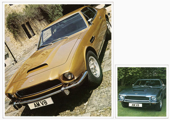 Brochure Aston Martin V8 1972