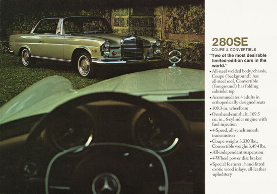 Brochure Mercedes Benz of North America 1967