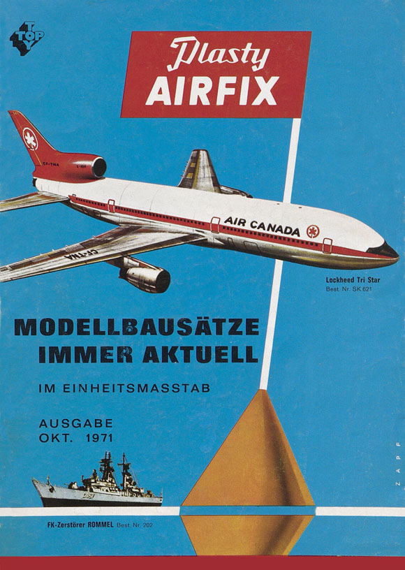 Airfix Modellbausätze Katalog 1971