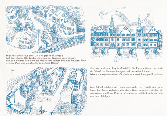 Auhagen Bausätze Katalog 1971