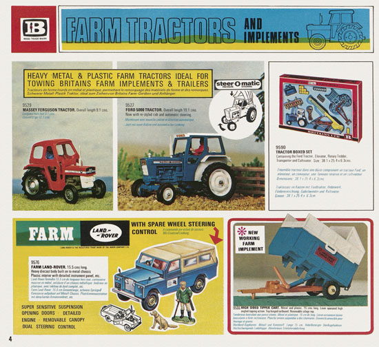 Britains Super Toy Models 1974
