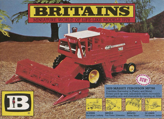 Britains Miniature world of life-like models catalog 1978