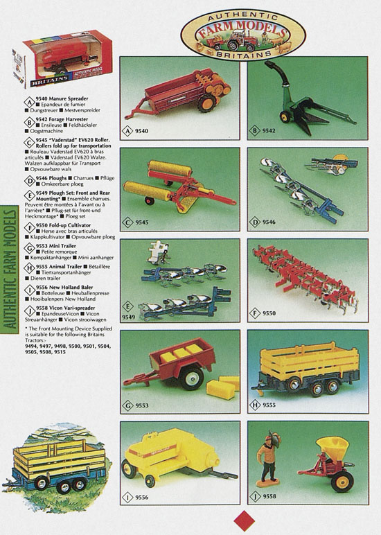 Britains catalog 1994