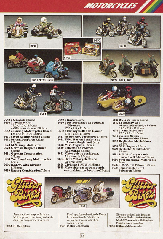 Britains Toy catalogue 1982