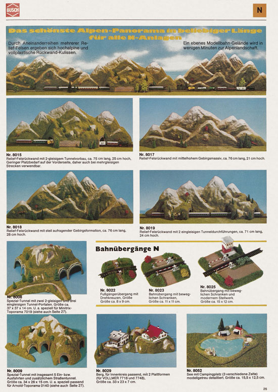Busch Modellbahn-Hobby Katalog 1978-1979