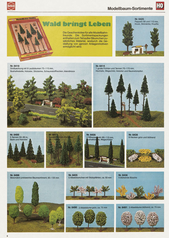 Busch Modellbahn-Hobby Katalog 1979-1980