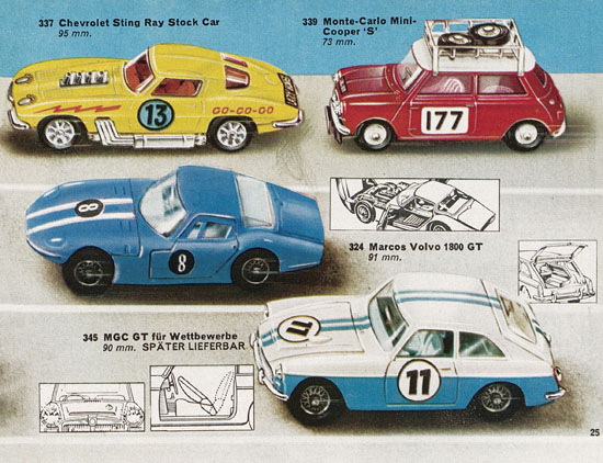 Corgi Toys Katalog 1969
