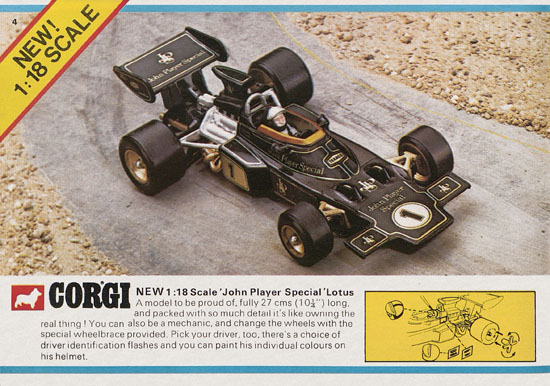 Corgi Toys Katalog 1974