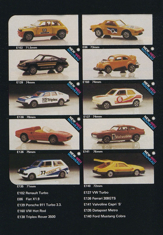 Corgi Toys Katalog 1982