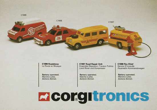 Corgi Toys Katalog 1983