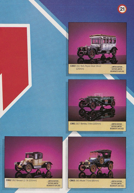 Corgi Toys Katalog 1985