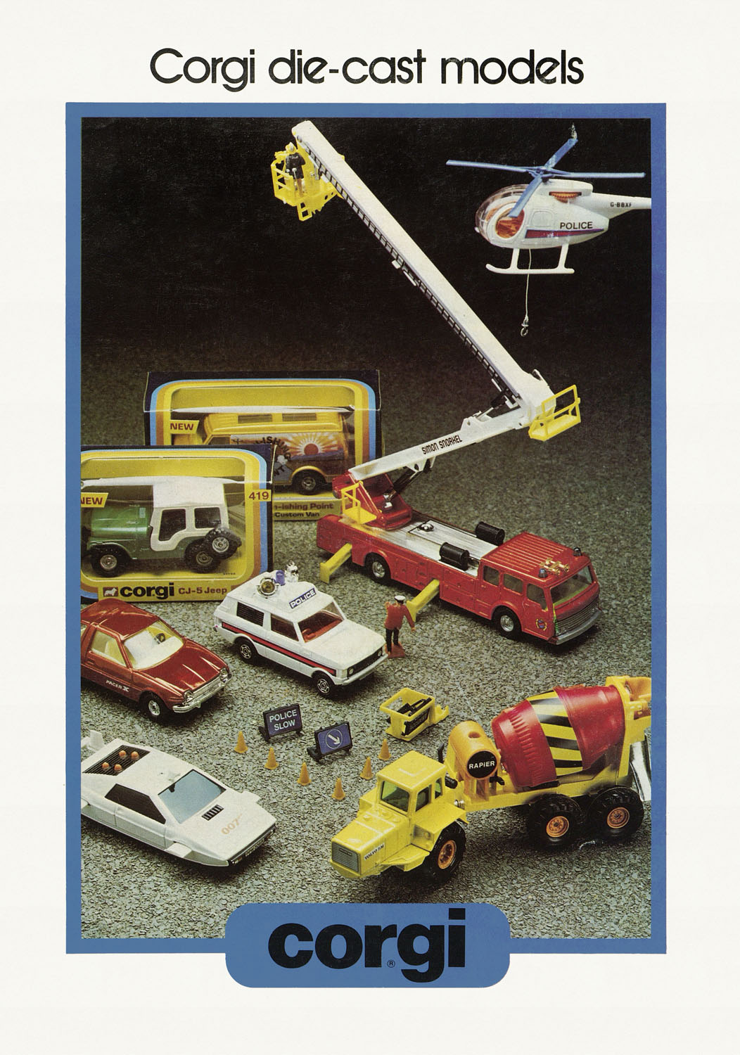 Corgi Toys catalog 1983
