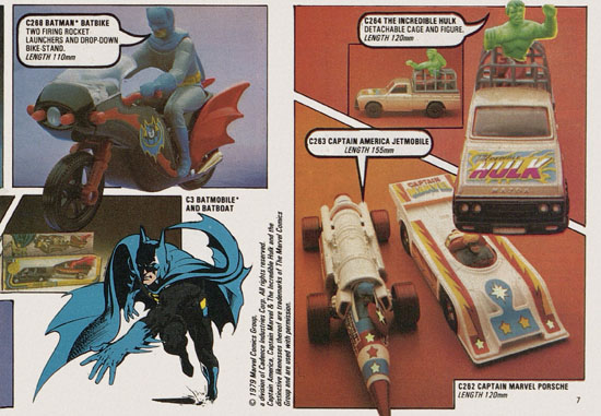 Corgi Toys catalog 1980