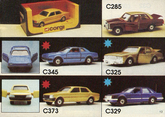 Corgi Toys catalog 1981