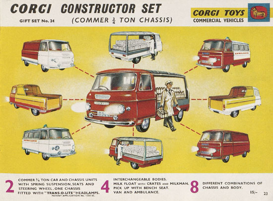 Corgi Toys catalogue 1966