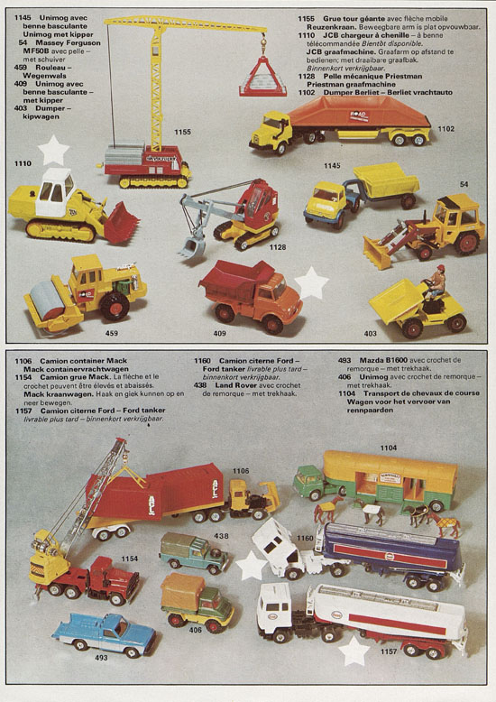 Corgi Toys catalogue 1976