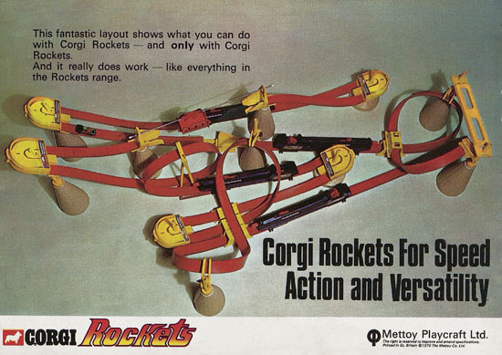 Corgi Rockets catalogue 1970