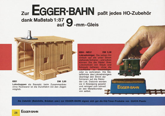 Egger-Bahn Katalog 1966-1967