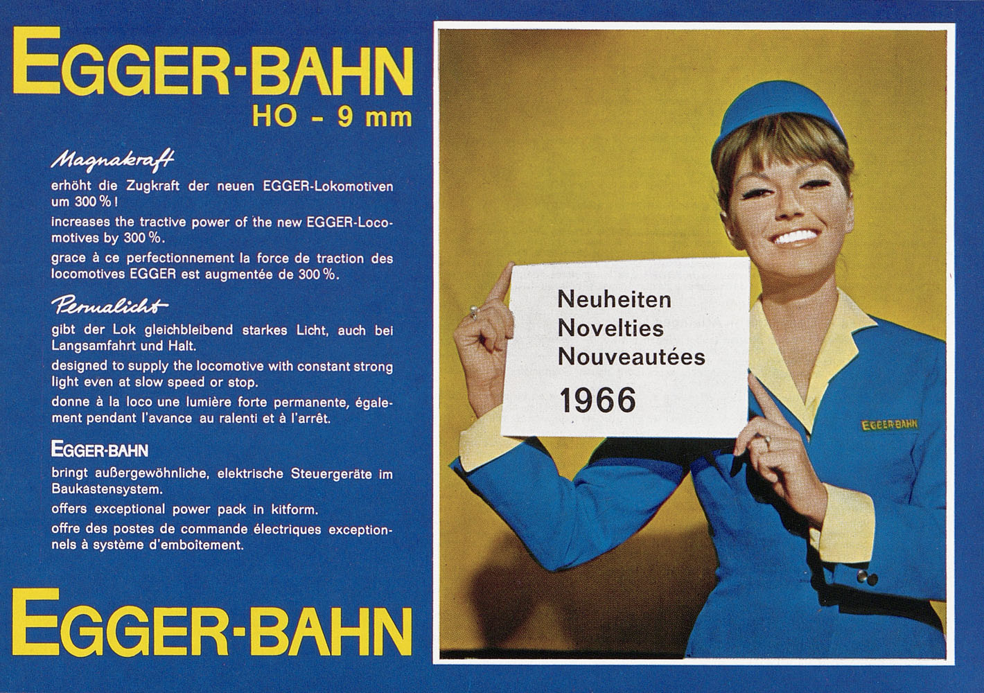 Egger-Bahn Neuheiten 1966