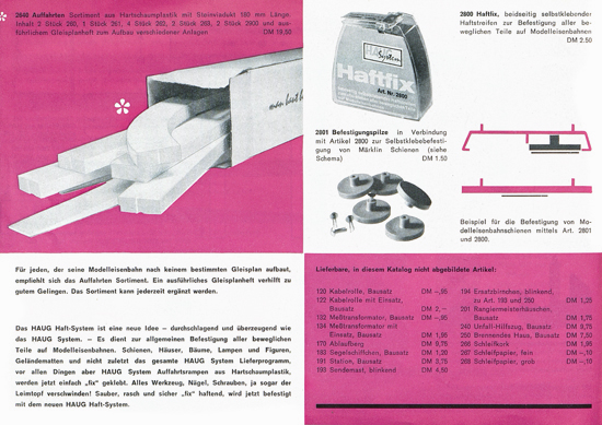 Haug Katalog 1966-1967