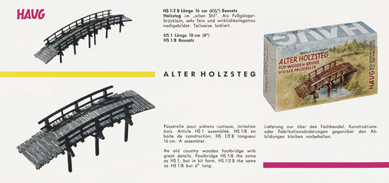 Haug Katalog 1961-1962