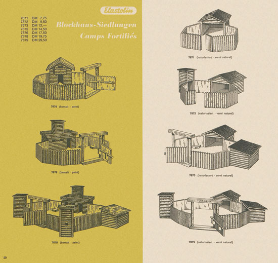 Hausser Qualitäts-Spielwaren Katalog 1964