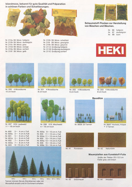 HEKI Katalog 1980