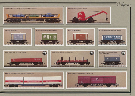Hornby Railways 00 catalogue 1979