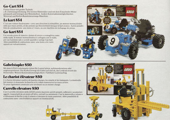 Lego Technic Katalog 1982
