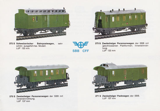 Liliput H0-Modellbahn Katalog 1967-1968
