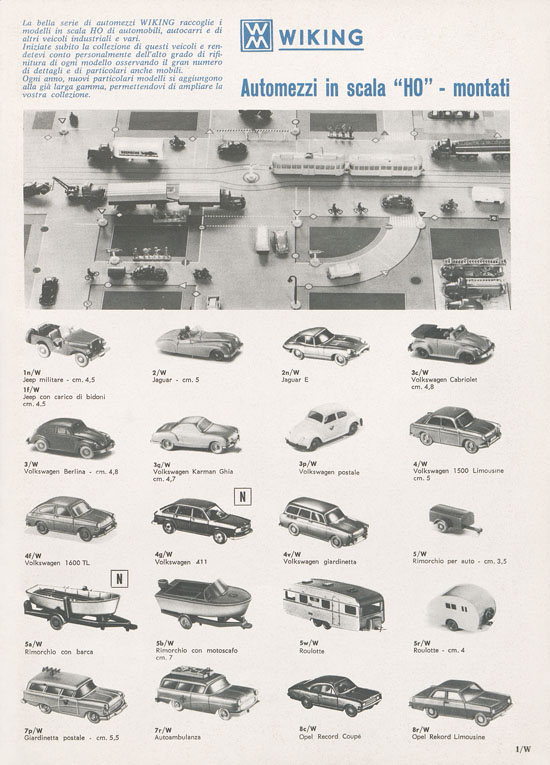 Rivarossi Catalogo accessori treno modello 1969-1970