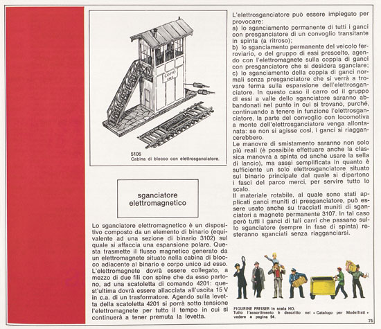 Rivarossi catalogo 1971-1972