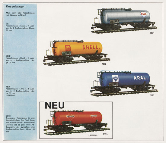 Rivarossi Katalog 1971-1972