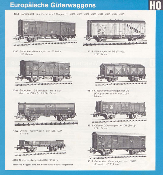 ROCO Katalog 1973