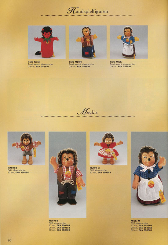 Margarete Steiff Katalog 1997