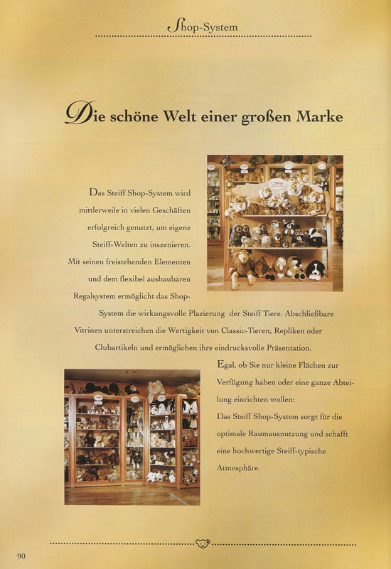 Margarete Steiff Katalog 1997