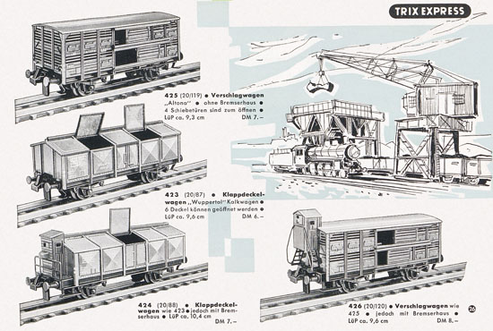 Trix Express Katalog 1959