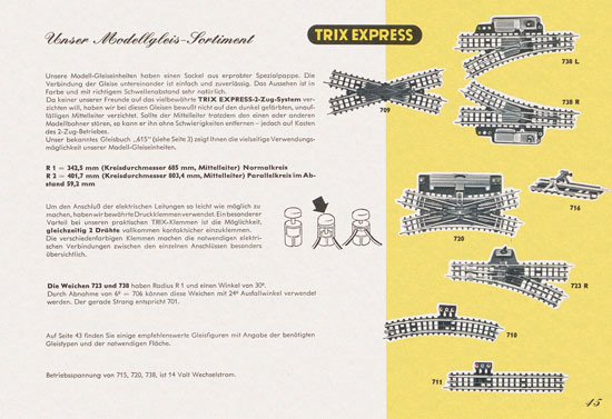 Trix Express Katalog 1961