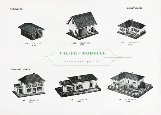 Vau-Pe Katalog 1956
