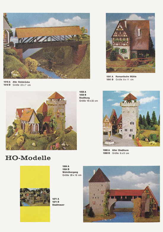 WIAD Modelle Katalog Nr. 12 1969