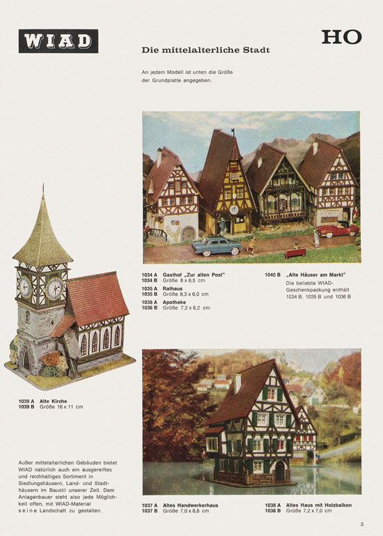 WIAD Modelle Katalog Nr. 14 1971