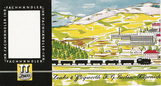 Zeuke Ins richtige Gleis mit der TT-Bahn 1963