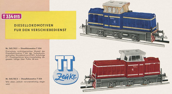 Zeuke TT Katalog 1966-1967