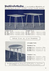 Gennerich Gartenmöbel Katalog 1963