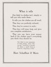 Hart Schaffner Marx Style Book for Men catalogue 1919