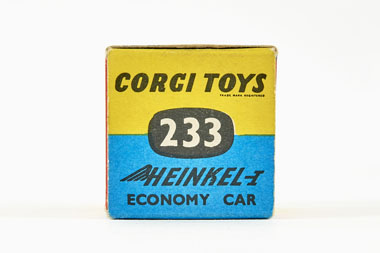 Corgi Toys 233 Heinkel Economy car OVP