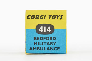 Corgi Toys 414 Bedford Military Ambulance OVP