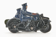 Dinky Toys 42 B Polizei Motorrad mit Beiwagen