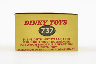 Dinky Toys 737 P.IB Lightning Fighter