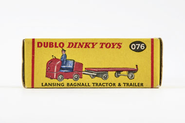 Dinky Toys 76 Lansing Bagnall Tractor and Trailer OVP